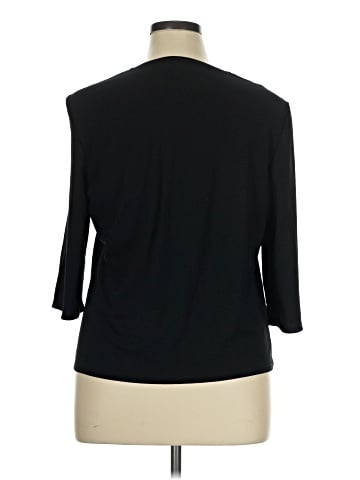 Kathie Lee 3/4 Sleeve Blouse (view 2)