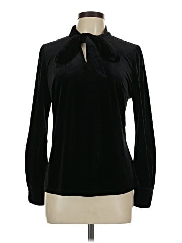 Allegra K Long Sleeve Blouse (view 1)