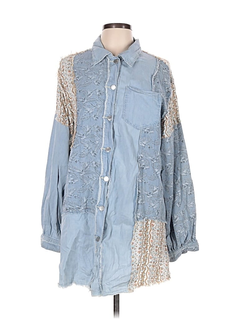 Pre-owned Pol Casual Dress In Blue