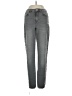 Zara Houndstooth Gray Jeans Size 2 - photo 1