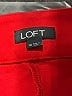 Ann Taylor LOFT Solid Red Shorts Size 14 - photo 3