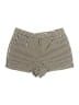 Forever 21 100% Polyester Stripes Gold Shorts Size L - photo 1