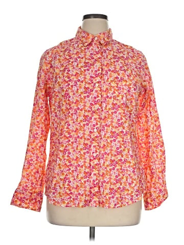 J.Crew Factory Store Long Sleeve Button-Down Shirt (view 1)