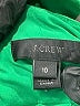 J.Crew 100% Polyester Green Cocktail Dress Size 10 - photo 7