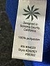 Athleta 100% Polyester Blue Jacket Size S - photo 7