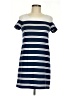 Zara Basic Stripes Blue Casual Dress Size M - photo 1