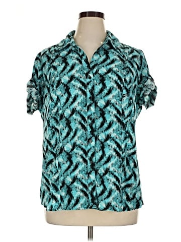 Fred David Short Sleeve Blouse (view 1)