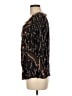 Tiny Brown 3/4 Sleeve Blouse Size M - photo 5