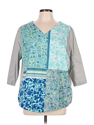 Blair 3/4 Sleeve Blouse (view 1)