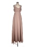 ASOS 100% Polyester Tan Casual Dress Size 12 - photo 1