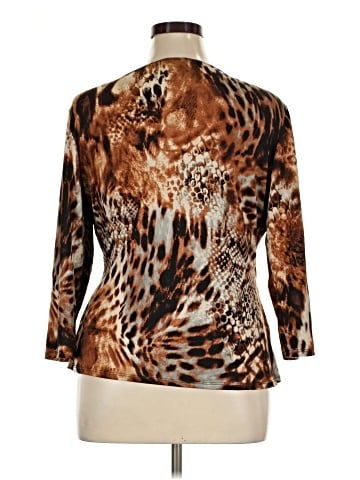 Notations 3/4 Sleeve Blouse (view 2)