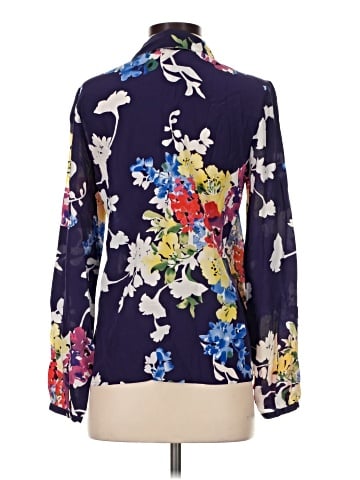 Yumi Kim Long Sleeve Silk Top (view 2)