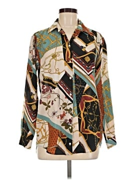 Zara Basic Long Sleeve Blouse (view 1)