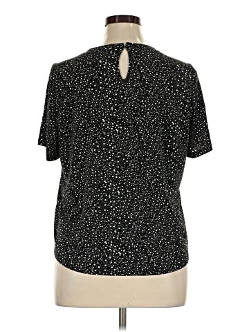 Adrianna Papell Short Sleeve Blouse (view 2)