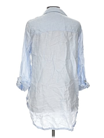 Sigrid Olsen 3/4 Sleeve Button-Down Shirt (view 2)