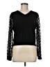 Adrianna Papell Black Pullover Sweater Size M - photo 1