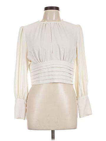 Amanda Uprichard Long Sleeve Blouse (view 1)