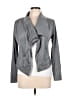 Romeo & Juliet Couture Metallic Gray Jacket Size L - photo 1