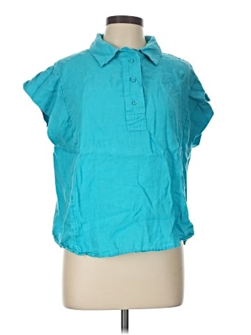 Chico's Short Sleeve Blouse (view 1)