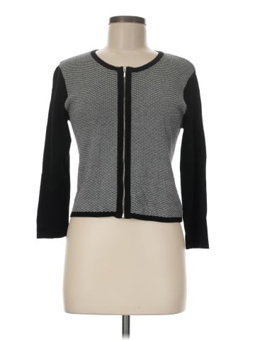 Black Saks Fifth Avenue Cardigan (view 1)