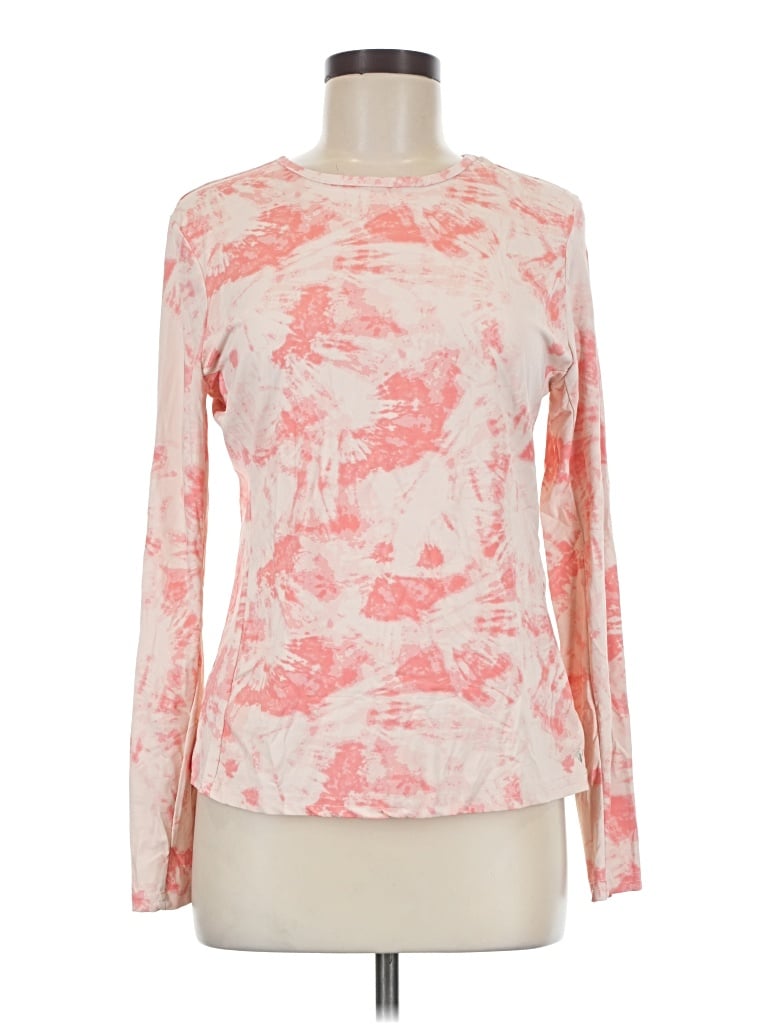 Pre-owned Hang Ten Long Sleeve T-shirt In Pink