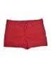 Ann Taylor LOFT Solid Red Shorts Size 14 - photo 1