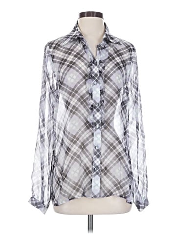Worth New York Long Sleeve Silk Top (view 1)