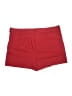 Ann Taylor LOFT Solid Red Shorts Size 14 - photo 2