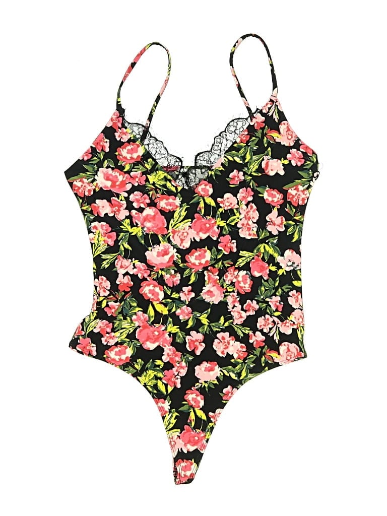 Pre-owned Leith Bodysuit In Black