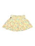 Tea 100% Cotton Floral Yellow Skort Size 5 - photo 1