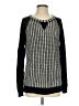 Rachel Zoe Houndstooth Black Pullover Sweater Size S - photo 1