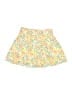 Tea 100% Cotton Floral Yellow Skort Size 5 - photo 2