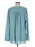 Karen Kane 100% Polyester Teal Long Sleeve Blouse Size M - photo 2