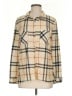 Robert Louis Plaid Ivory 3/4 Sleeve Blouse Size M - photo 1