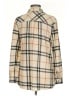 Robert Louis Plaid Ivory 3/4 Sleeve Blouse Size M - photo 2