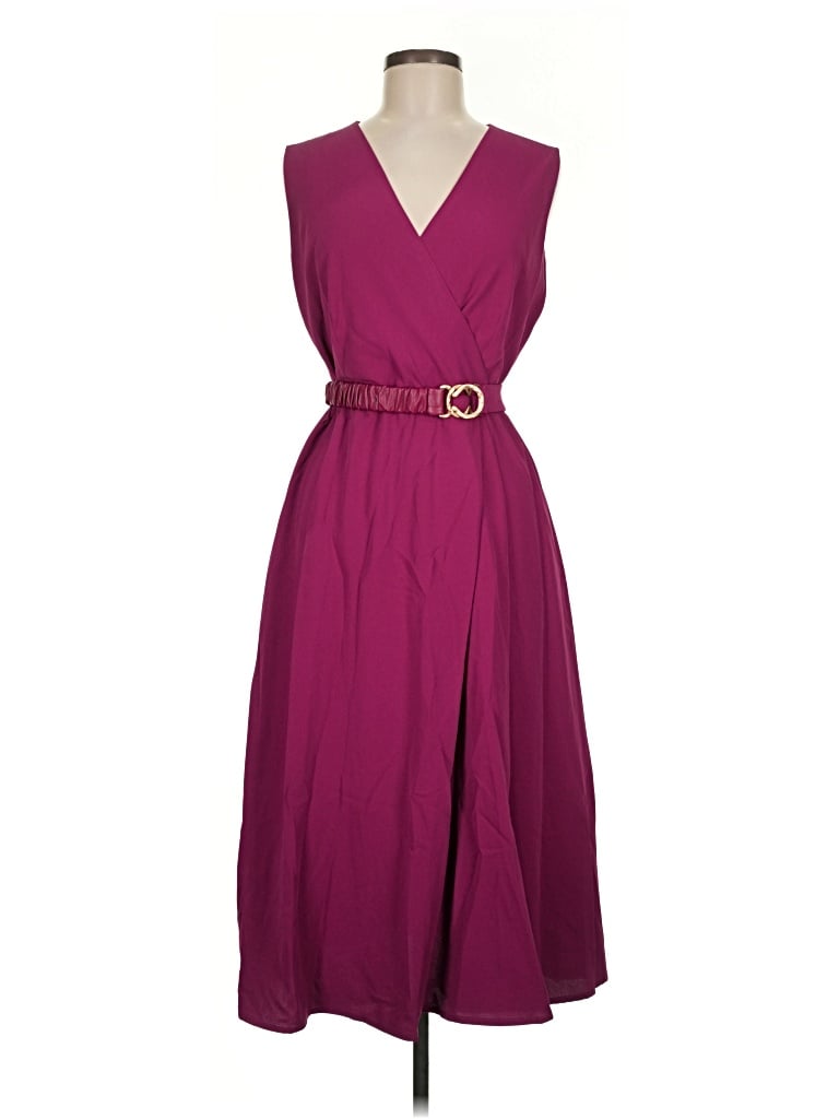 Pre-owned Motf Cocktail Dress In Purple