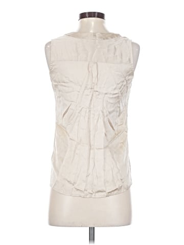 White House Black Market Sleeveless Silk Top (view 2)