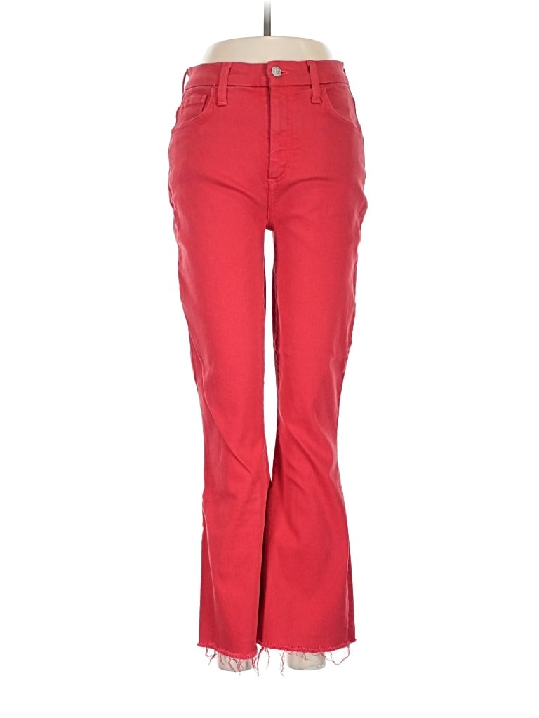 Pre-owned Frank & Eileen Jeans In Red