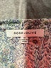Rose + Olive 100% Polyester Blue 3/4 Sleeve Blouse Size 1X - photo 7