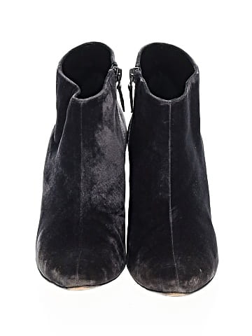 Manolo Blahnik Velvet Boots (view 2)