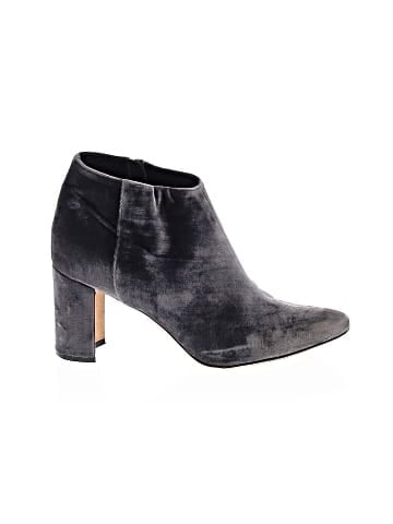 Manolo Blahnik Velvet Boots (view 1)