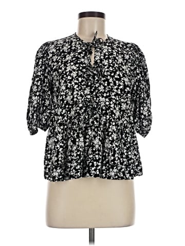 Ganni 3/4 Sleeve Blouse (view 1)
