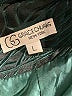 Grace Chuang 100% Silk Print Green Jacket Size L - photo 6