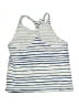 Zara Blue White Tank Top Size 13 - 14 - photo 2