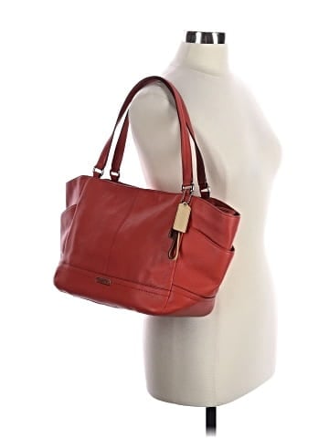 Coach Leather Tote (view 2)