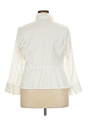 Jones New York Signature 3/4 Sleeve Blouse (view 2)