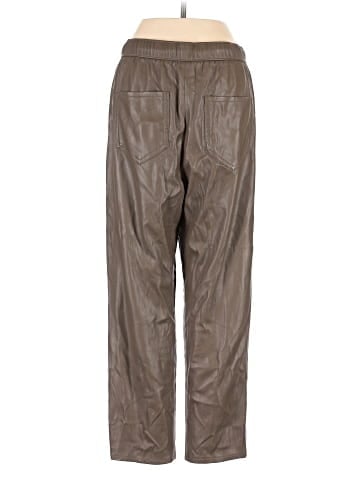 Zara Faux Leather Pants (view 2)