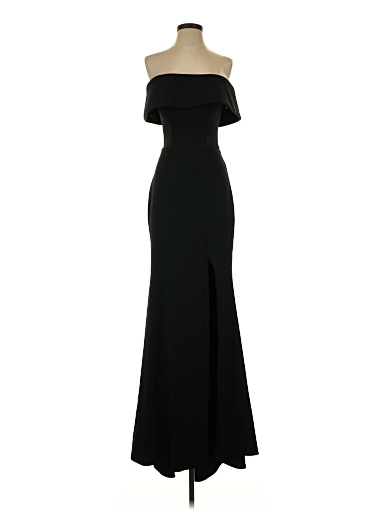 Pre-owned Bhldn Cocktail Dress In Black
