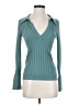 Nicholas Teal Wool Pullover Sweater Size S - photo 1