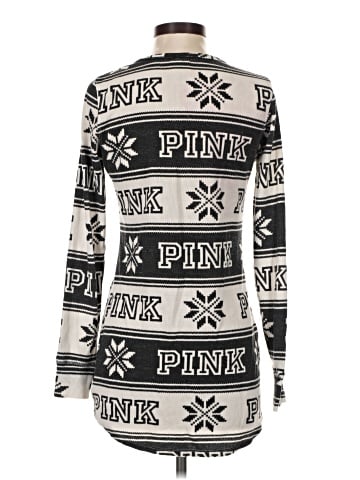 Victoria's Secret Pink Long Sleeve Henley (view 2)